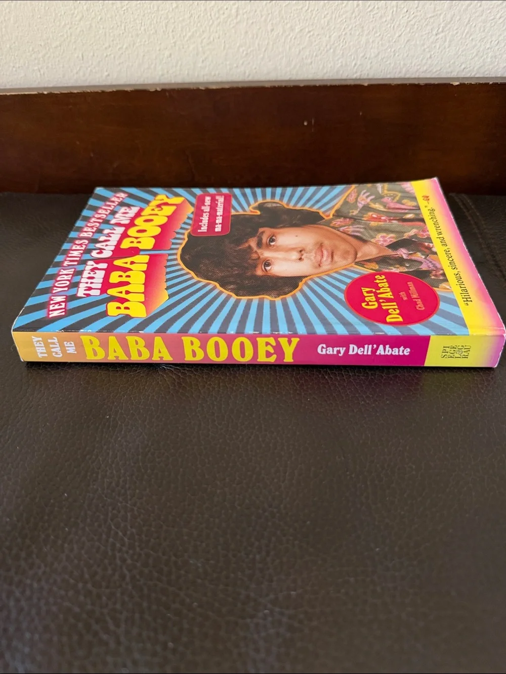 “They Call Me Baba Booey” Paperback Autobiography by Gary Dell'Abate